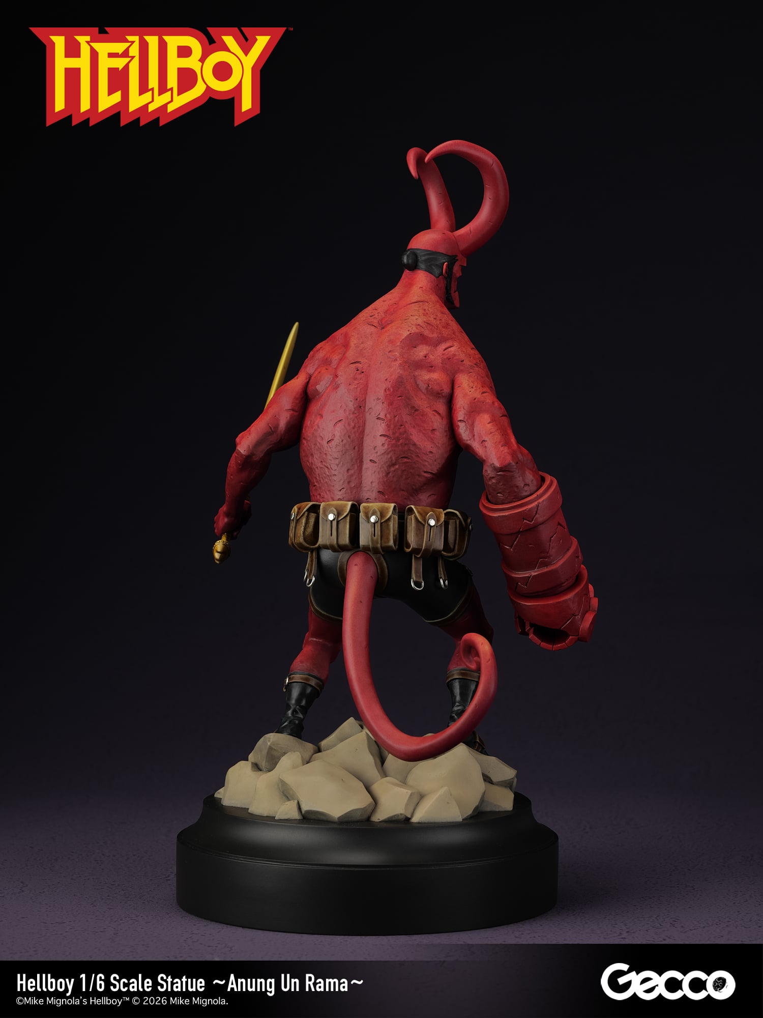 Hellboy (Anung Un Rama Ver.) 1/6 Scale BBTS Exclusive Limited Edition Statue Gallery Image 9
