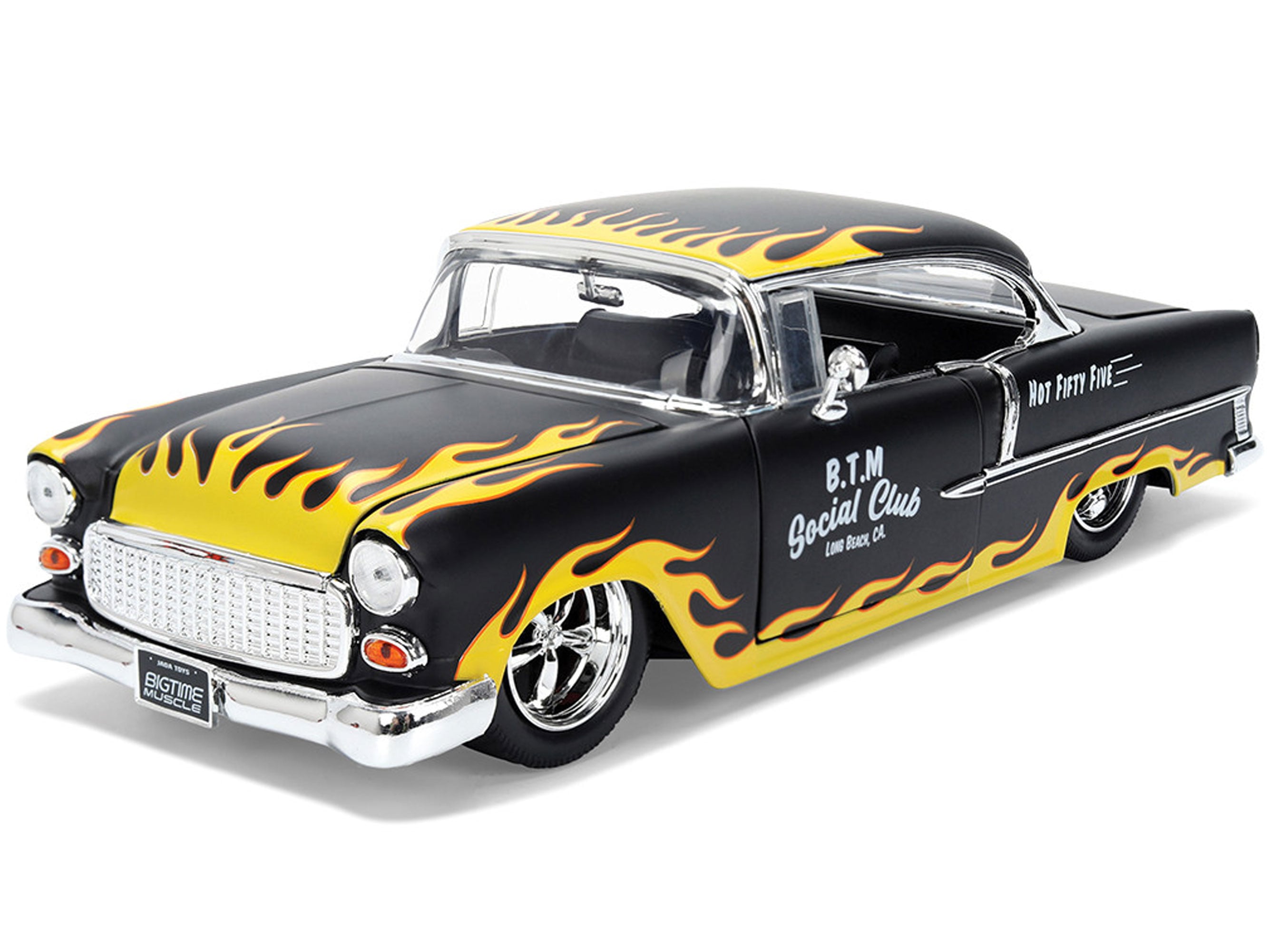 Bigtime Muscle 1955 Chevrolet Bel Air BTM Social Club 1/24 Scale