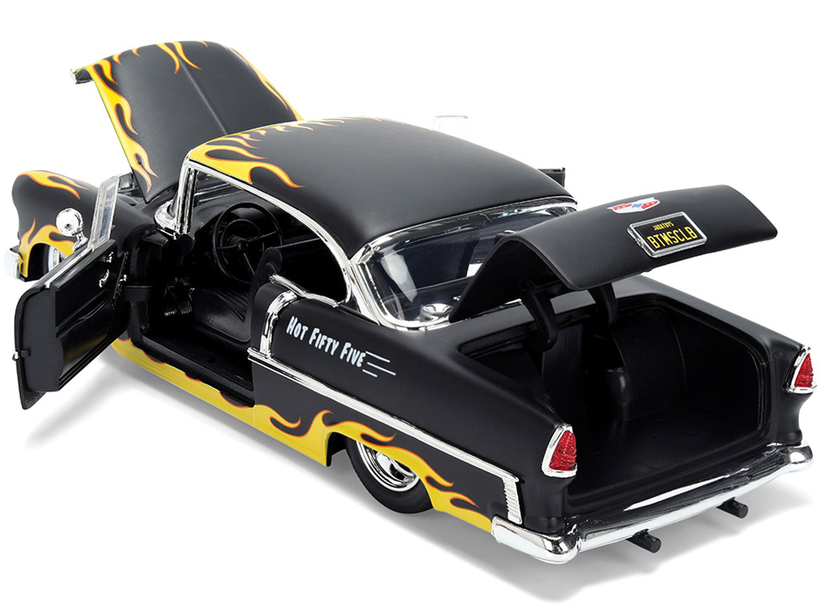 Bigtime Muscle 1955 Chevrolet Bel Air BTM Social Club 1/24 Scale