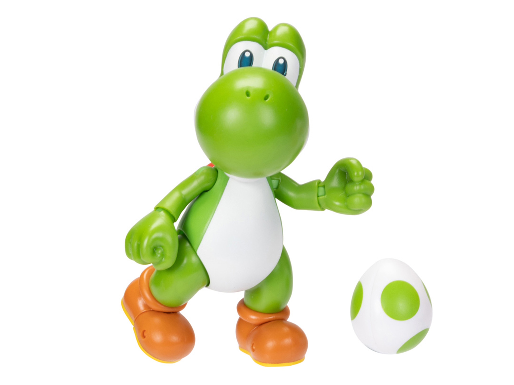 World of Nintendo Yoshi with Yoshi Egg 4-Inch Scale Action Figure Gallery Image 3