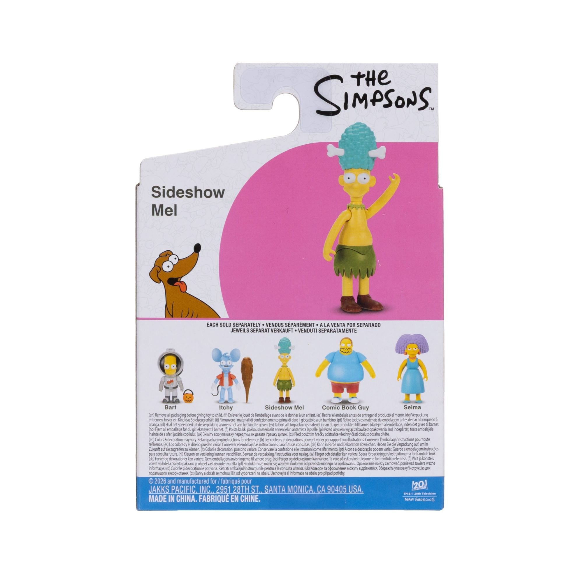 The Simpsons Sideshow Mel 2.5-Inch Scale Action Figure Gallery Image 5