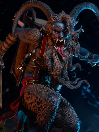 Krampus Premium Format Statue Gallery Image 2