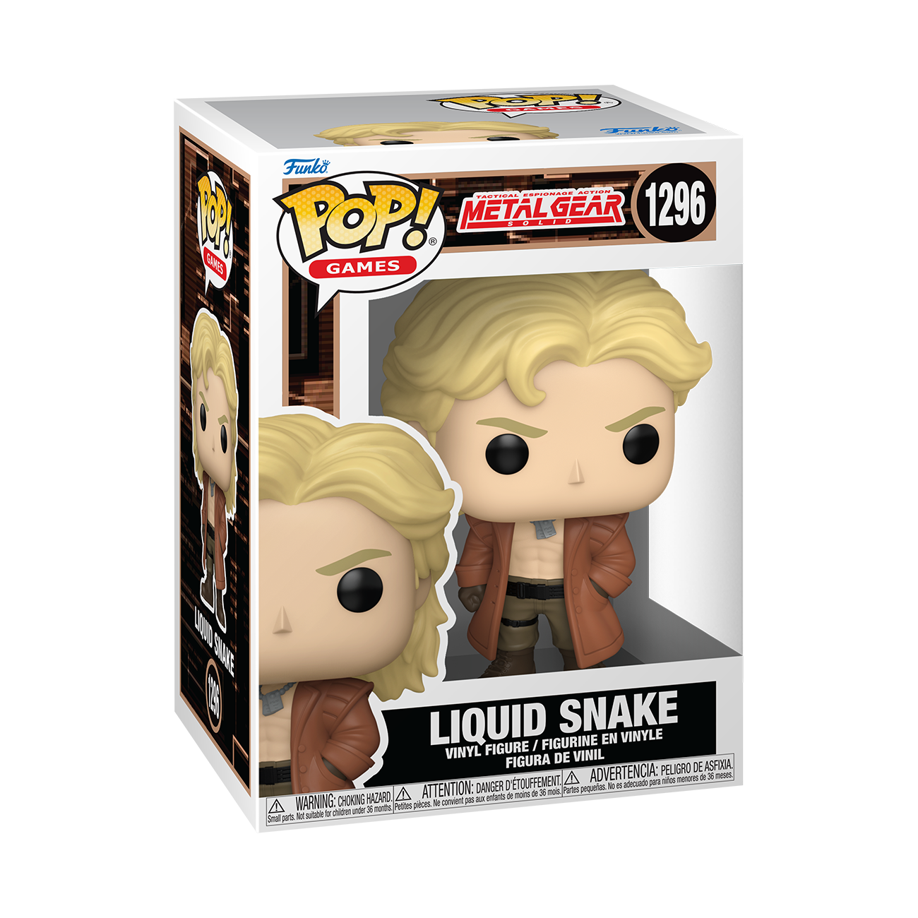Metal Gear Solid Pop! Games #1296 Liquid Snake Gallery Image 3