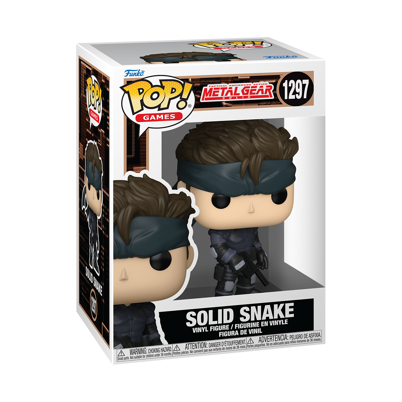 Metal Gear Solid Pop! Games #1297 Solid Snake Gallery Image 3