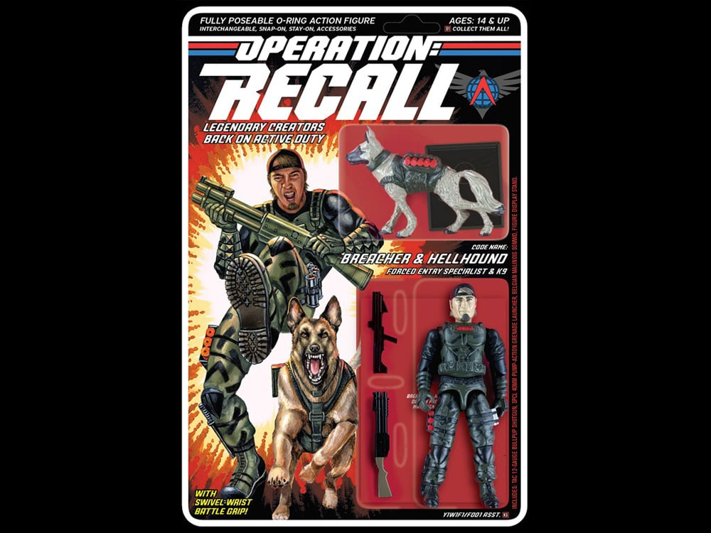 Operation: Recall Wave 1 Breacher and Hellhound Action Figure Gallery Image 1