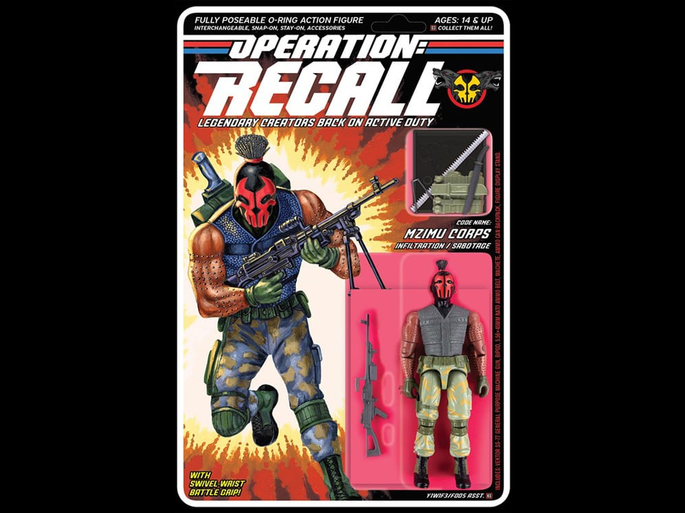Operation: Recall Wave 1 Mzimu Corps (Caramel Ver.) Action Figure Gallery Image 1