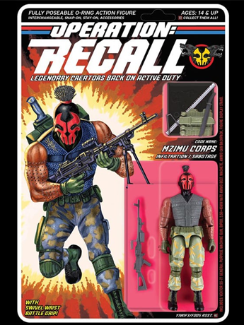 Operation: Recall Wave 1 Mzimu Corps (Caramel Ver.) Action Figure Gallery Image 2