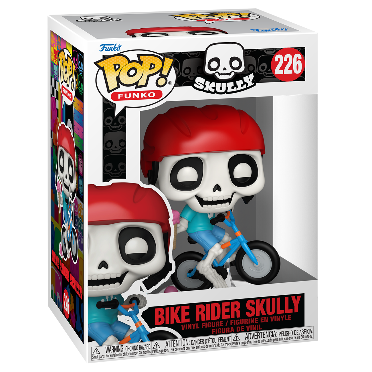 Skeleton Summer Pop! #226 Bike Rider Skully Gallery Image 3