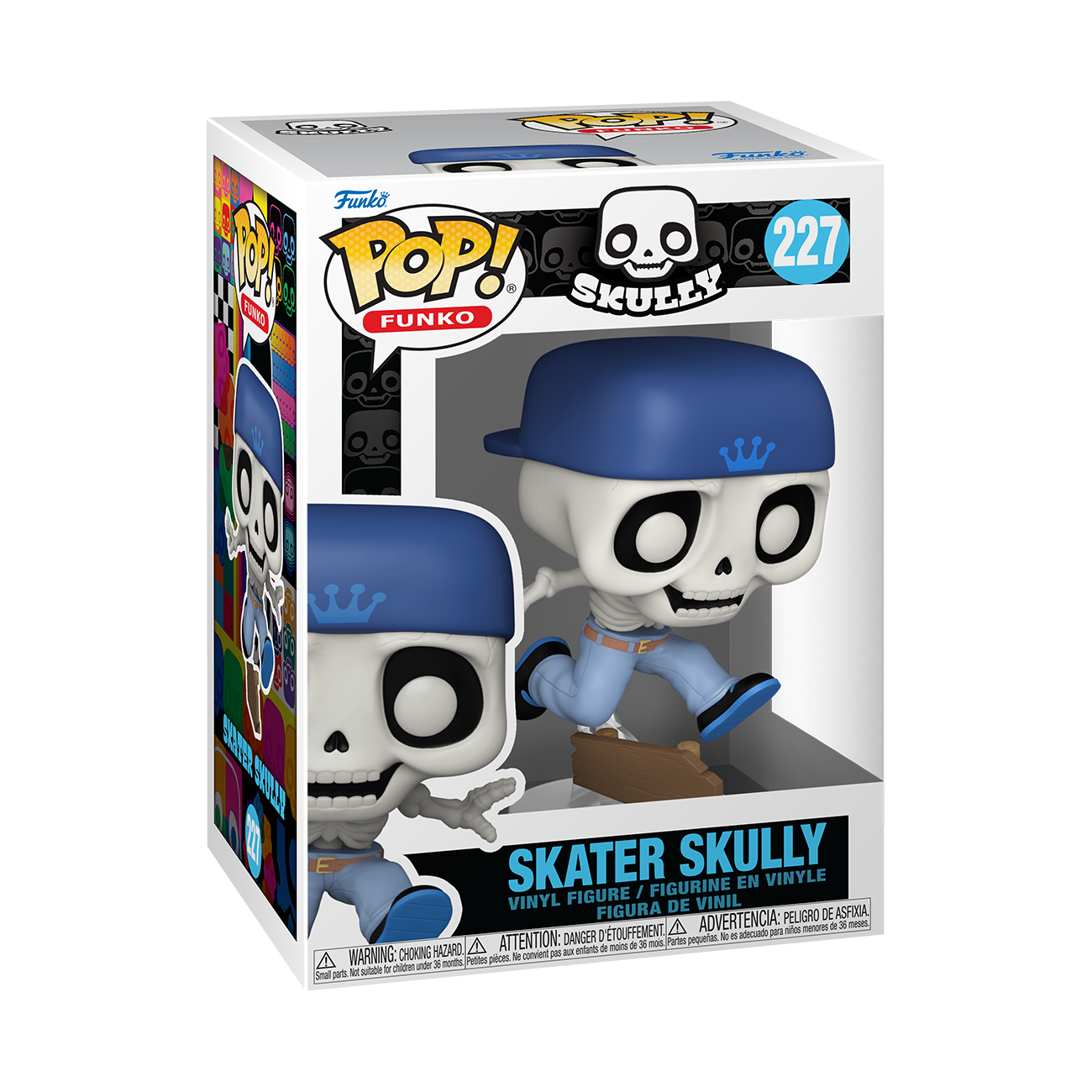 Skeleton Summer Pop! #227 Skater Skully Gallery Image 3