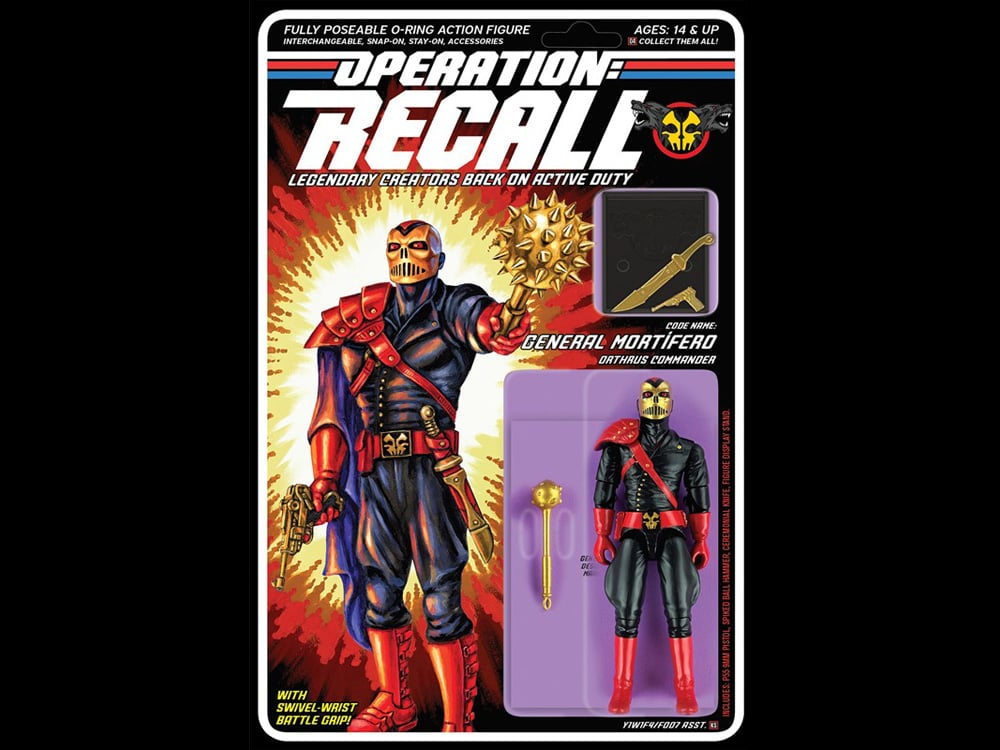 Operation: Recall Wave 1 General Mortifero Action Figure Gallery Image 1