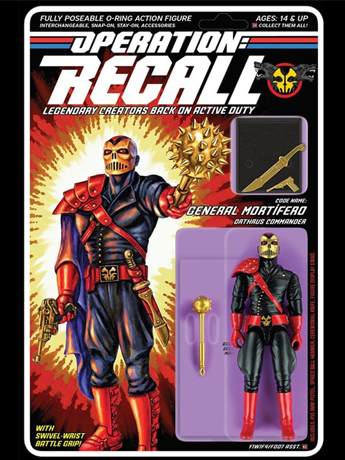 Operation: Recall Wave 1 General Mortifero Action Figure Gallery Image 2