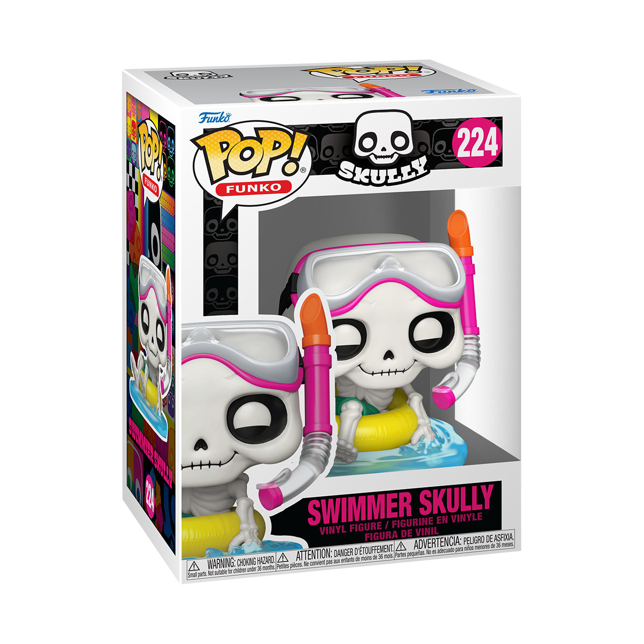 Skeleton Summer Pop! #224 Swimmer Skully Gallery Image 3
