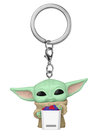 Star Wars: The Mandalorian and Grogu Pop! Keychain Grogu Gallery Image 2
