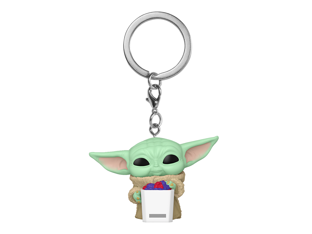 Star Wars: The Mandalorian and Grogu Pop! Keychain Grogu Gallery Image 1