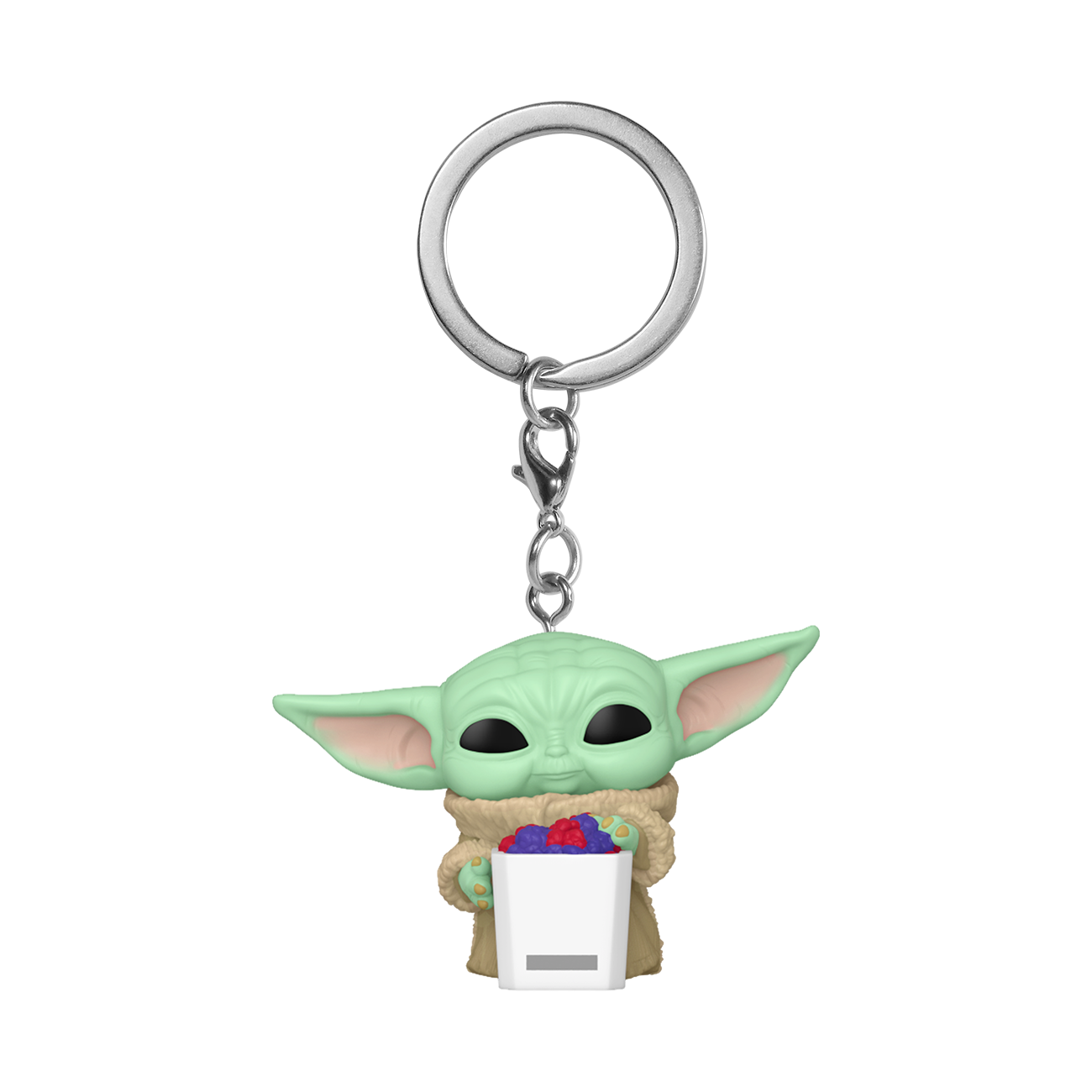 Star Wars: The Mandalorian and Grogu Pop! Keychain Grogu Gallery Image 4