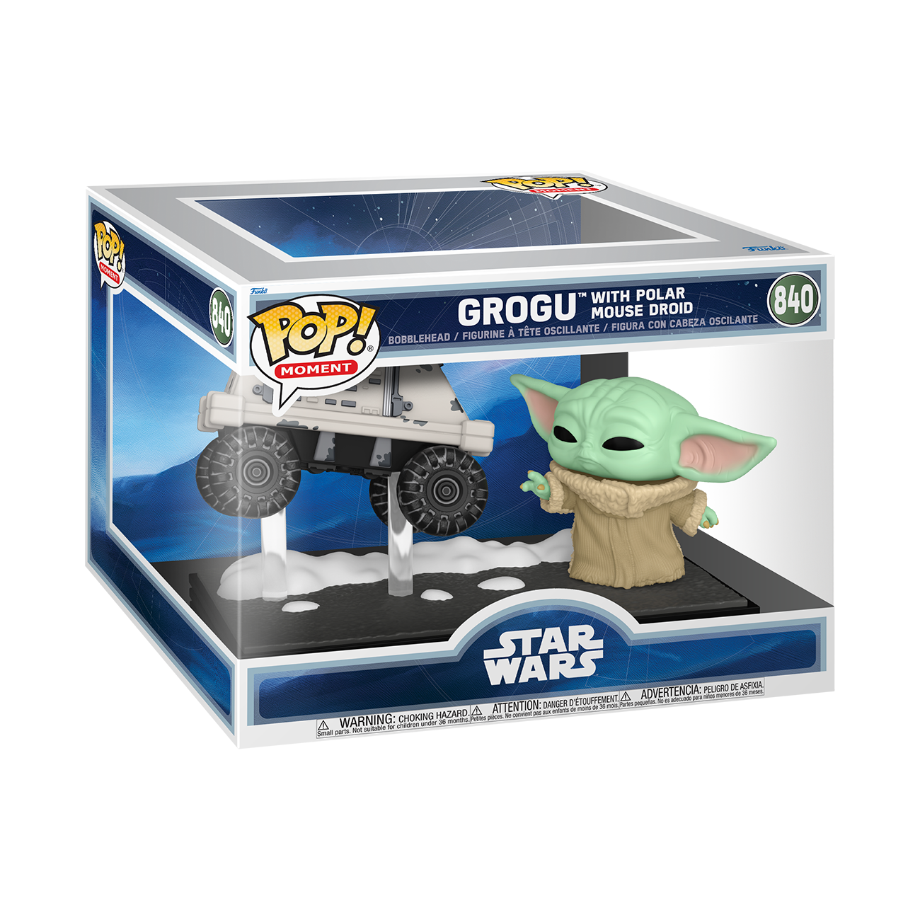 Star Wars: The Mandalorian and Grogu Pop! Moment Grogu with Polar Mouse Droid Gallery Image 3