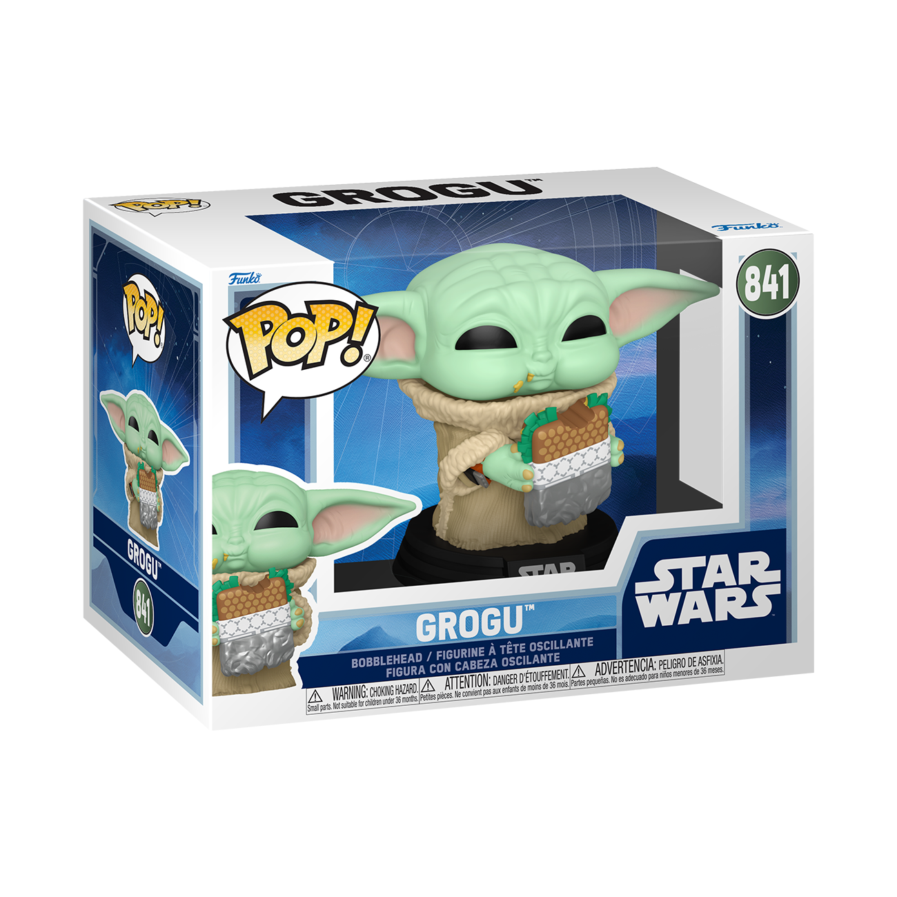 Star Wars: The Mandalorian and Grogu Pop! Grogu with Food Gallery Image 3
