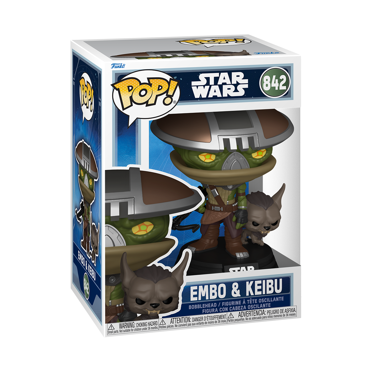 Star Wars: The Mandalorian and Grogu Pop! & Buddy Embo & Keibu Gallery Image 3