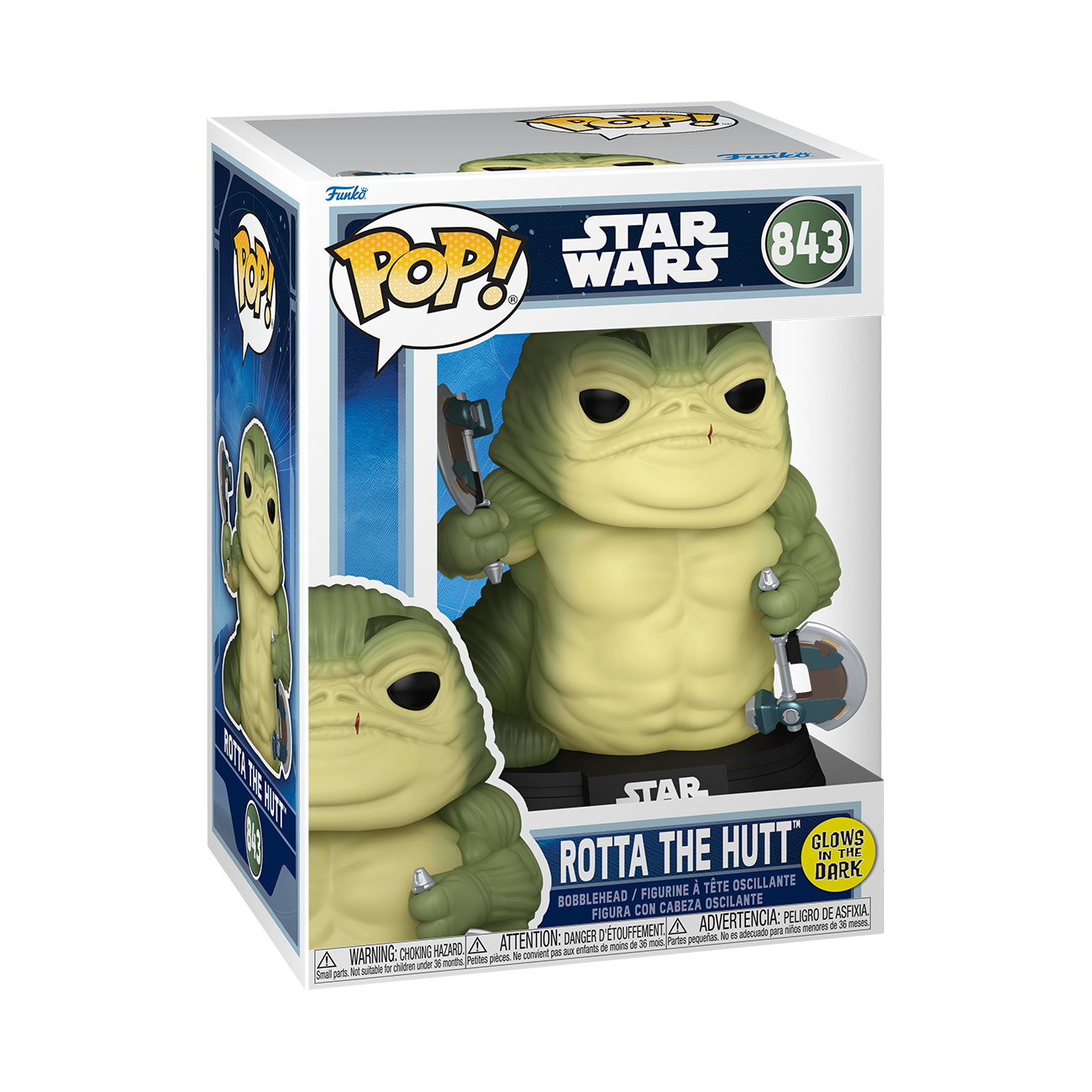 Star Wars: The Mandalorian and Grogu Pop! Rotta the Hutt Gallery Image 3
