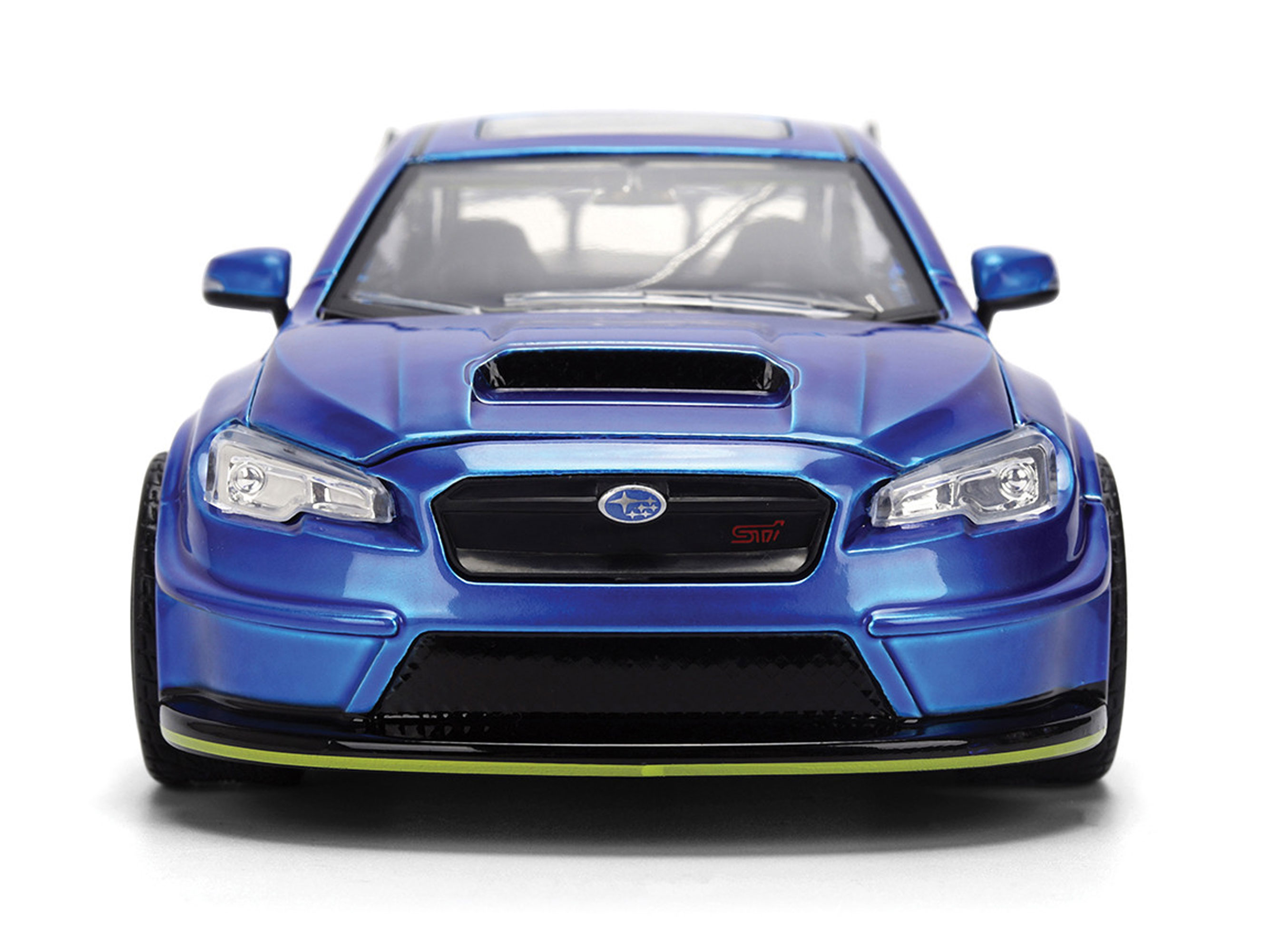 鉄道模型 WRX Japan's Domestic Market 2016 Subaru WRX STI 1/24 Scale Die-Cast Model