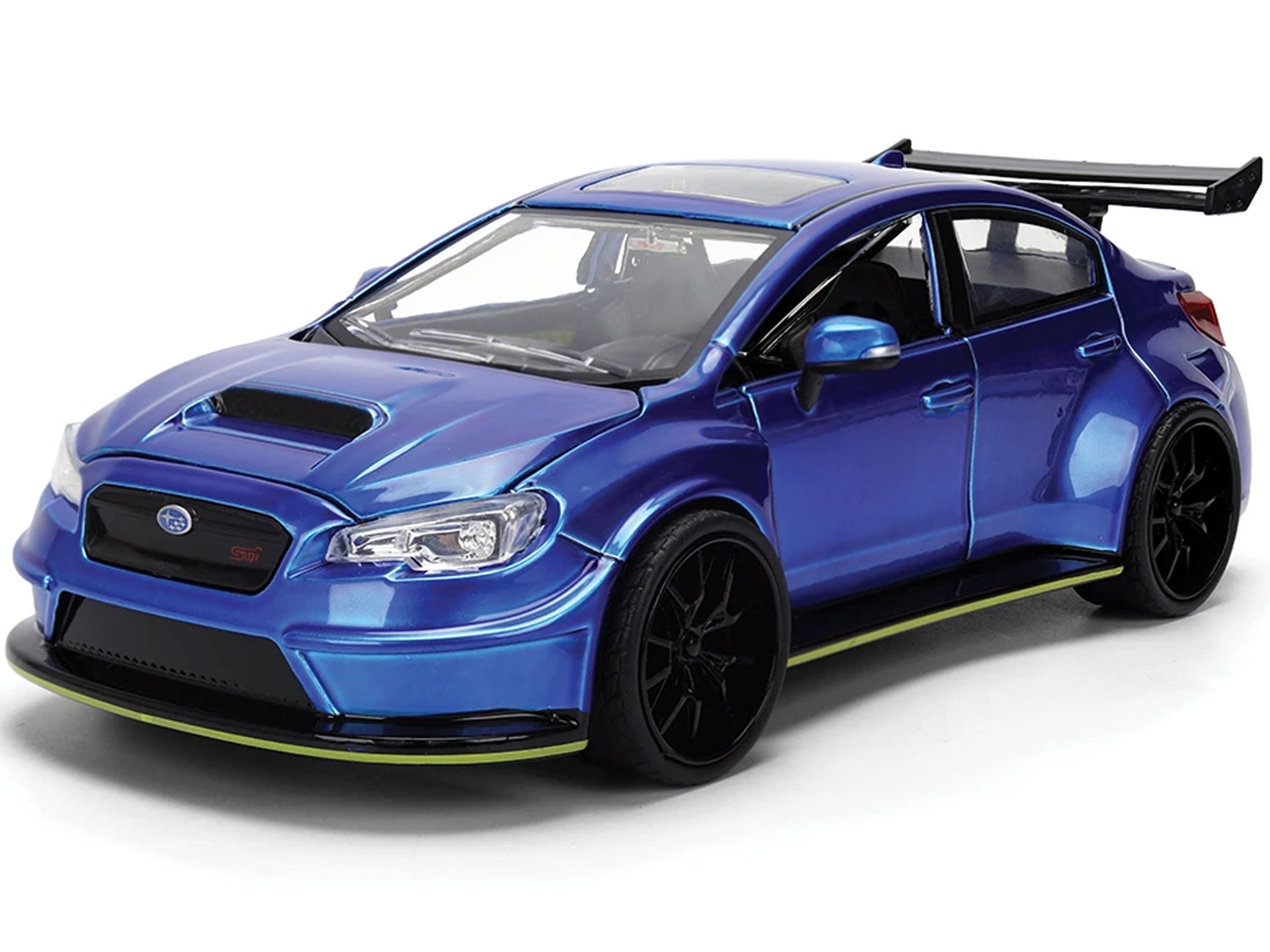 SUBARU WRX STI 1/10スケール 塗装済みボディ　TT-02 箱付 タミヤ SUBARU WRX STI NBR TT-02 完成車セット