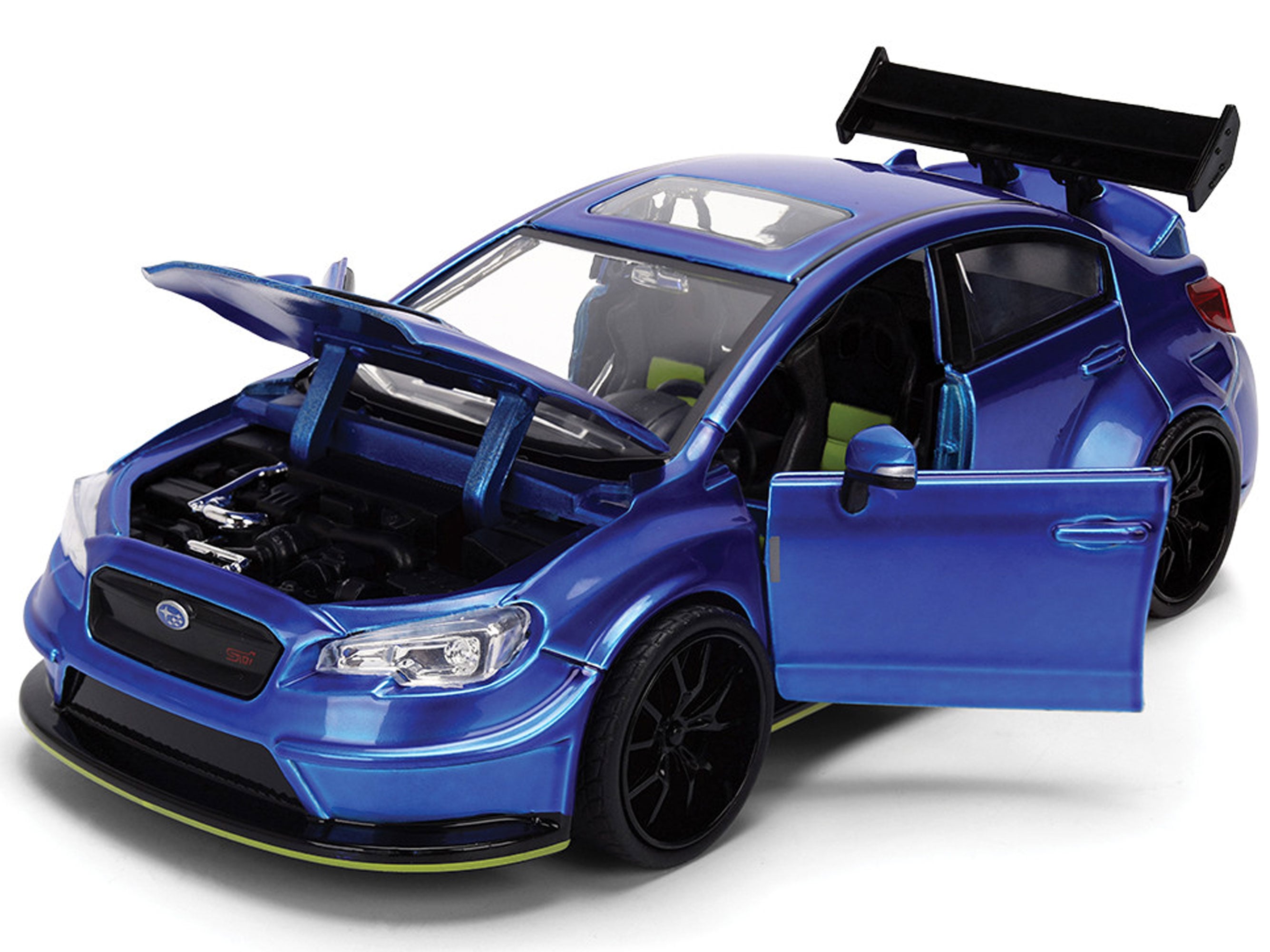 Japan's Domestic Market 2016 Subaru WRX STI 1/24 Scale Die-Cast Model Gallery Image 6