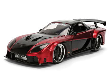 マツダ RX-7 ミニカー ブリヂストン、日本製 Japan's Domestic Market 1995 Mazda RX-7 Widebody 1/24 Scale Die