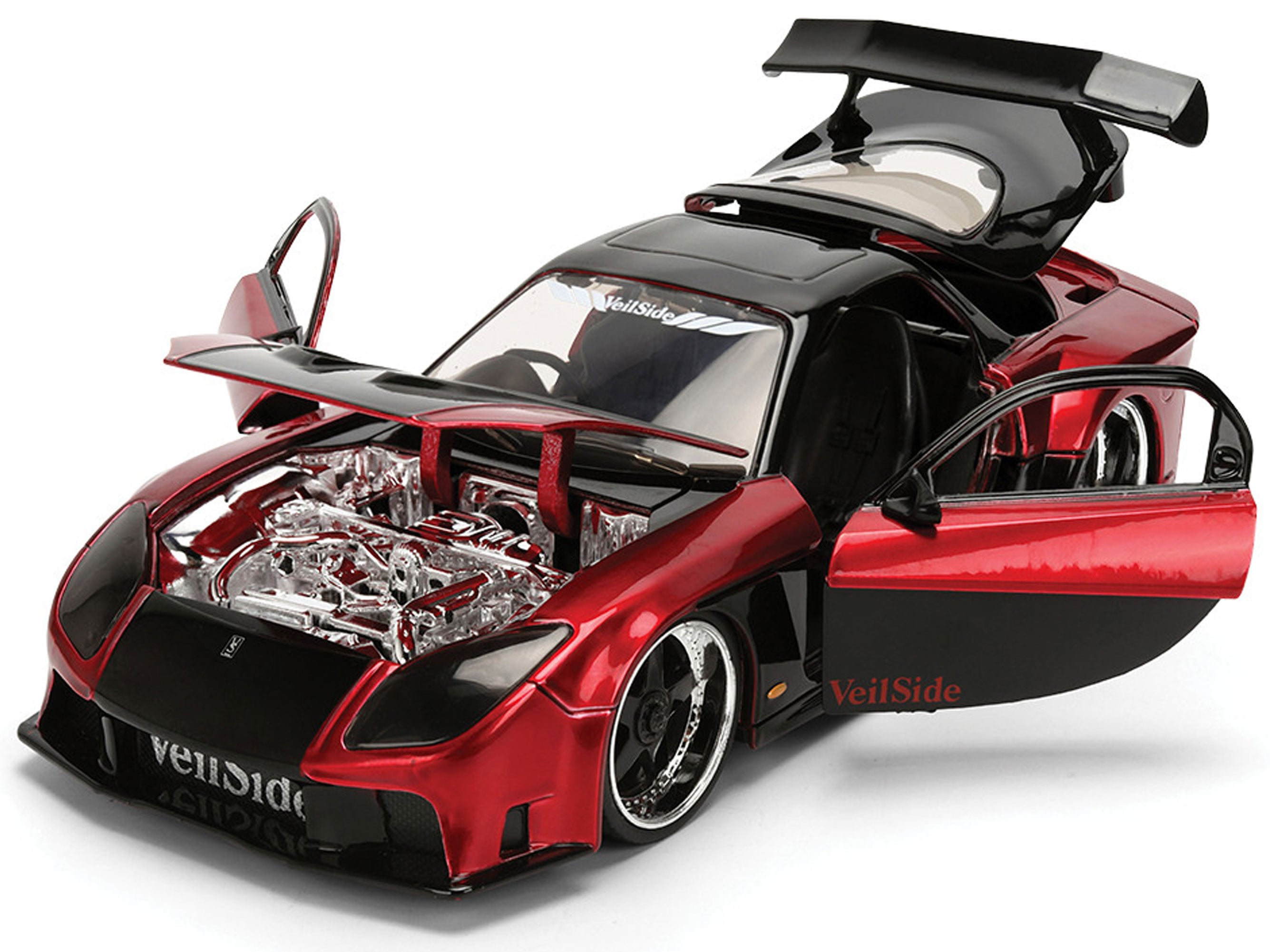 希少ドラゴンワイドボディ⭐️1/24ジェィダトイズ⚡️95マツダRX−7 ワイドB✨ Japan's Domestic Market 1995 Mazda RX-7 Widebody 1/24 Scale Die