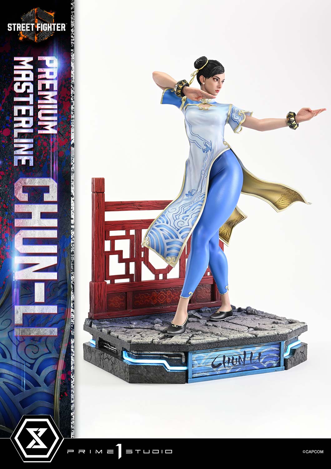 Street Fighter 6 Premium Masterline Chun-Li 1/4 Scale Statue Gallery Image 32