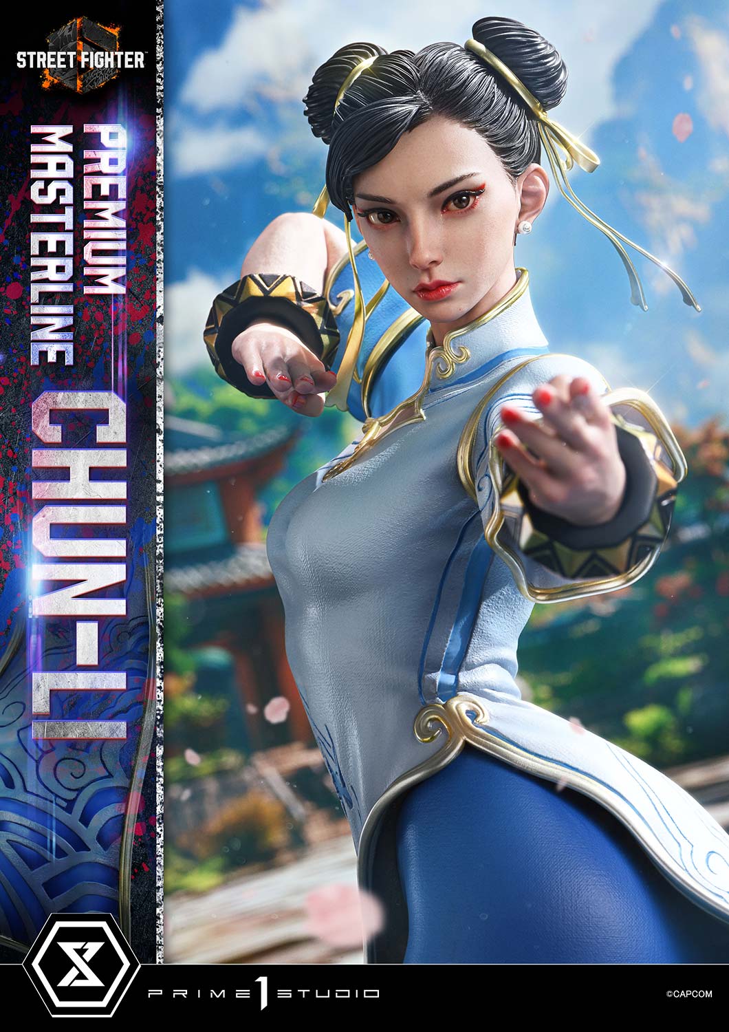 Street Fighter 6 Premium Masterline Chun-Li 1/4 Scale Statue Gallery Image 12