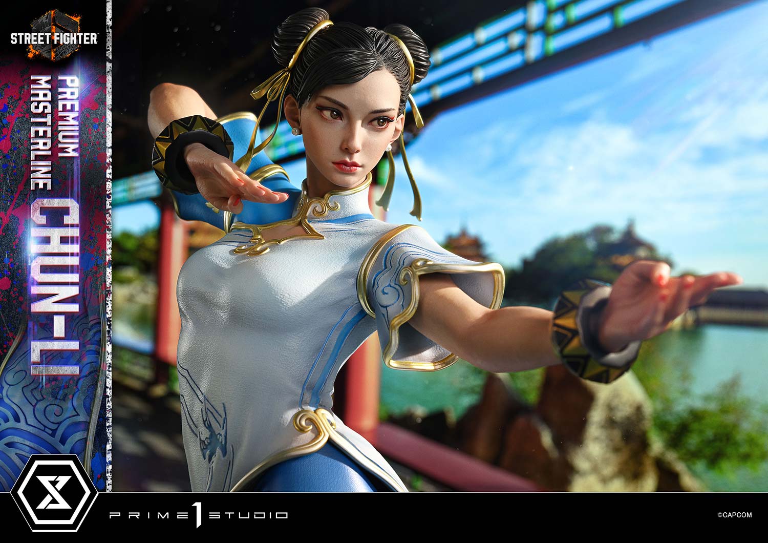 Street Fighter 6 Premium Masterline Chun-Li 1/4 Scale Statue Gallery Image 8