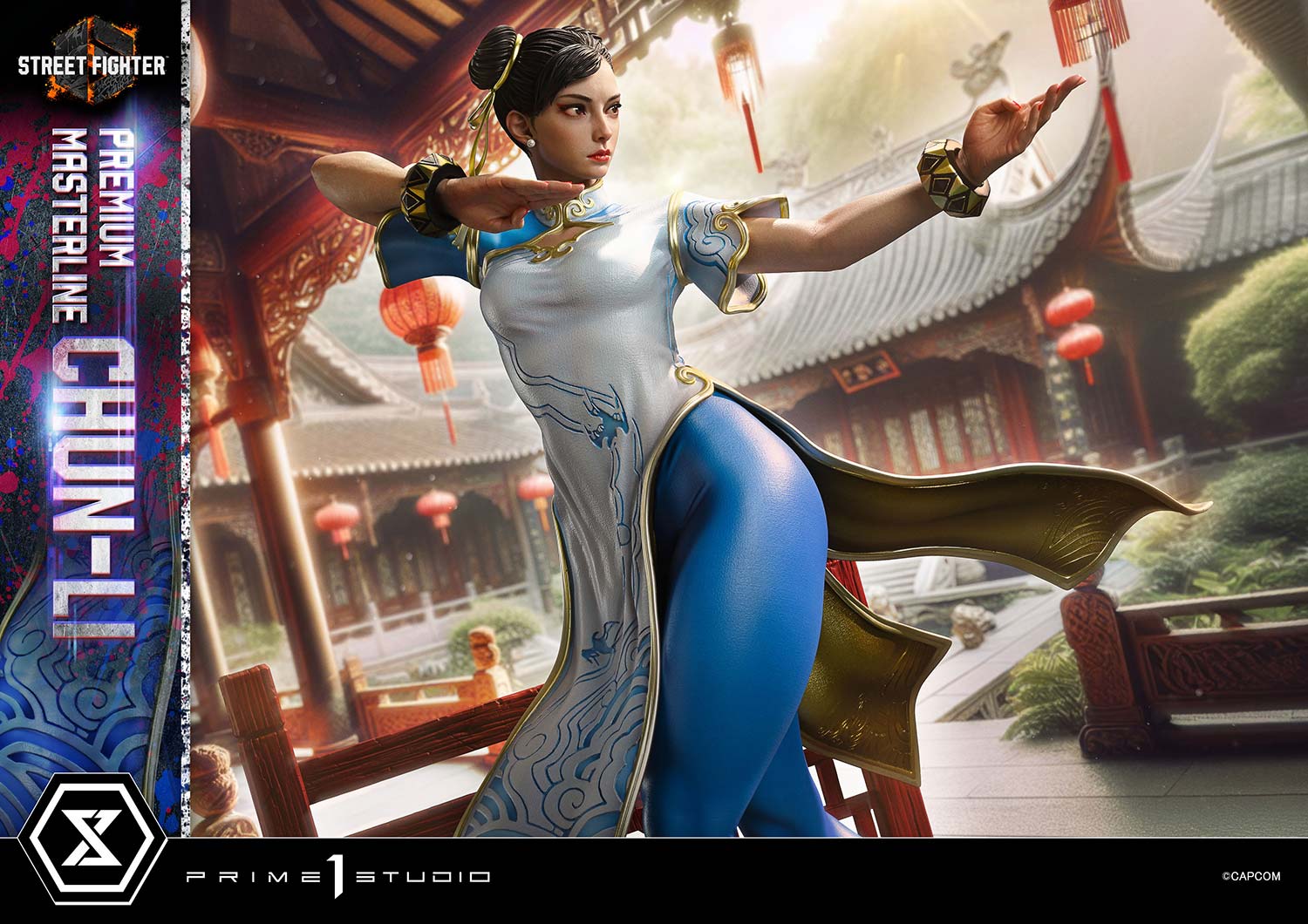 Street Fighter 6 Premium Masterline Chun-Li 1/4 Scale Statue Gallery Image 14