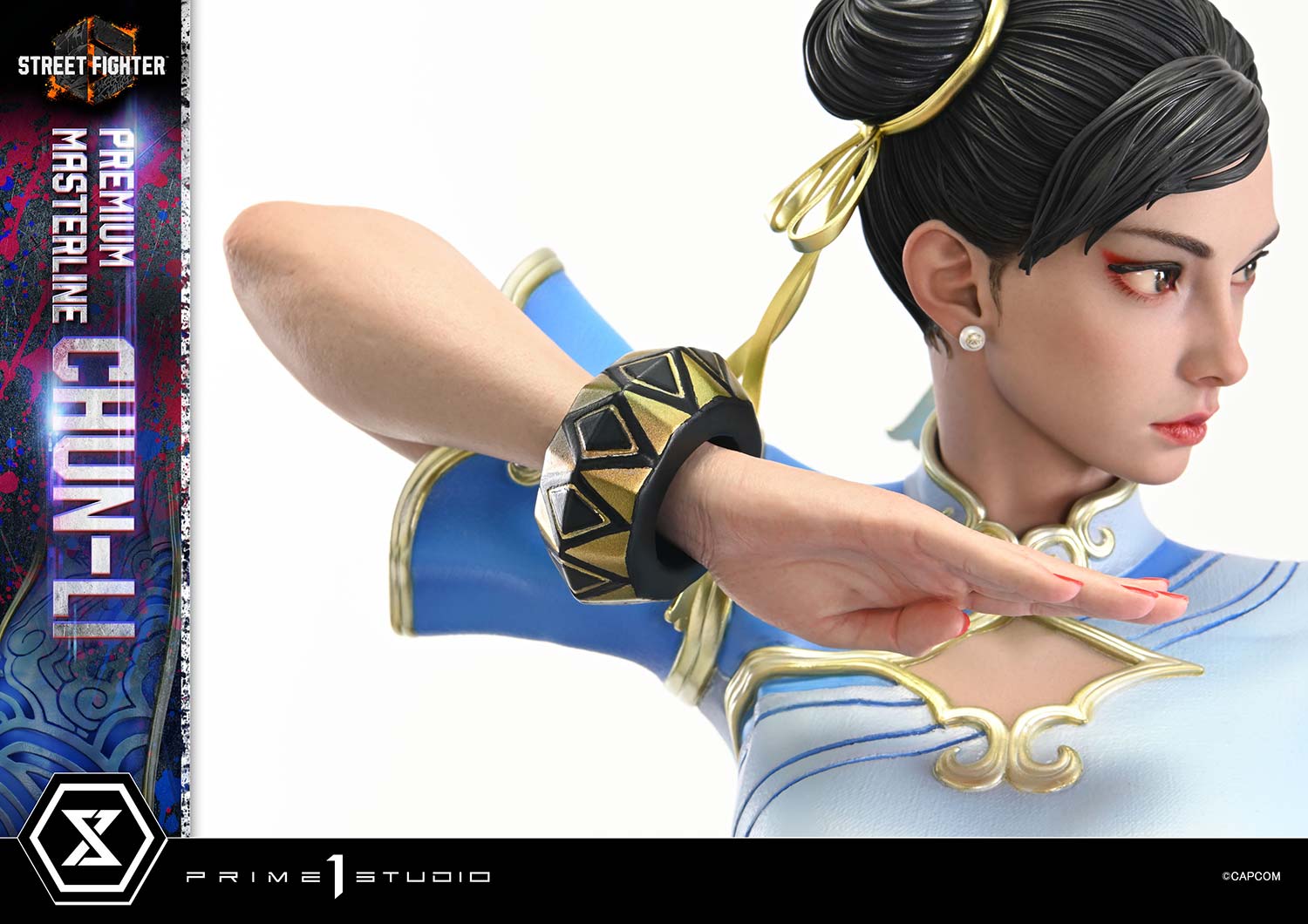 Street Fighter 6 Premium Masterline Chun-Li 1/4 Scale Statue Gallery Image 16