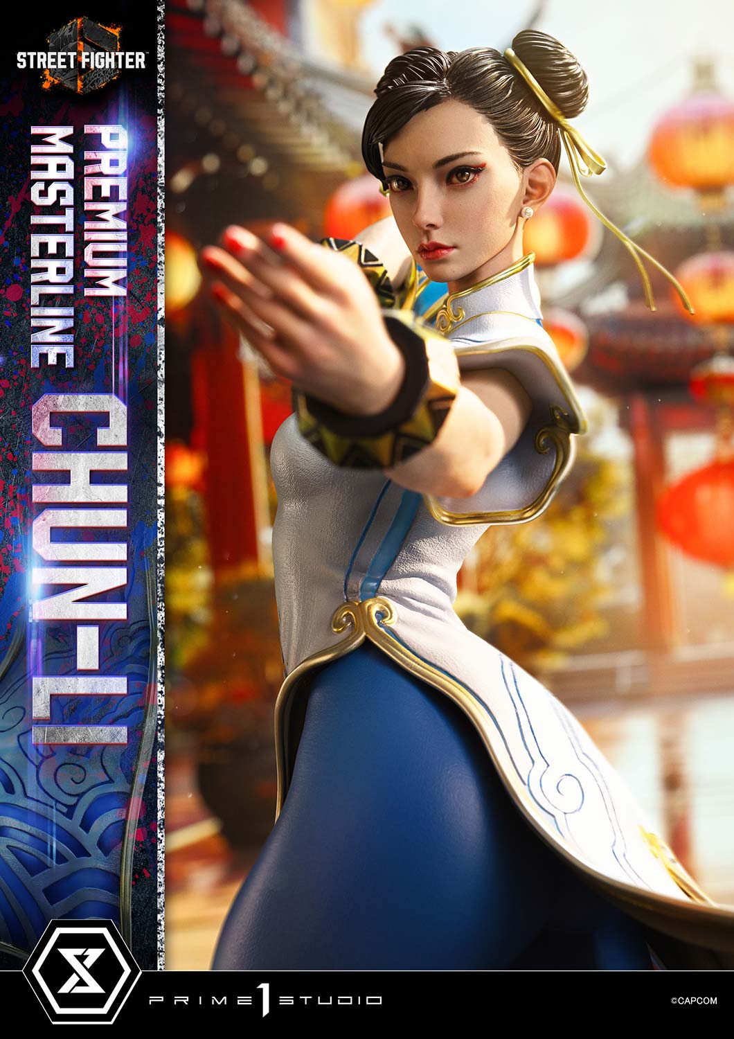 Street Fighter 6 Premium Masterline Chun-Li 1/4 Scale Statue Gallery Image 13