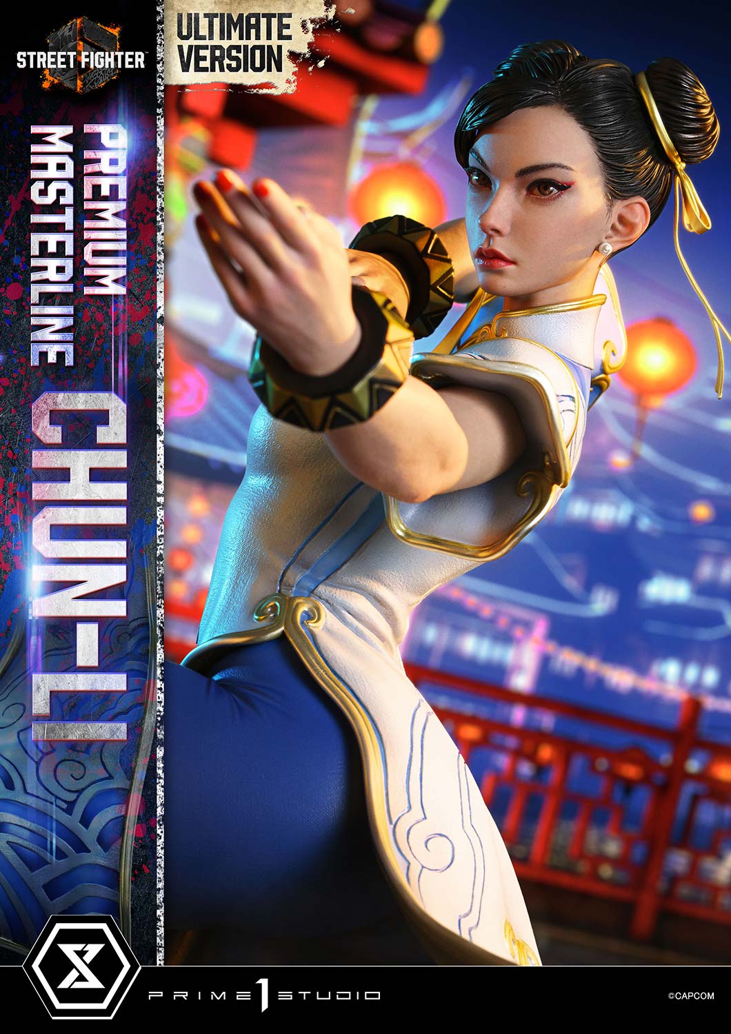 Street Fighter 6 Premium Masterline Chun-Li (Ultimate Ver.) 1/4 Scale Statue Gallery Image 8