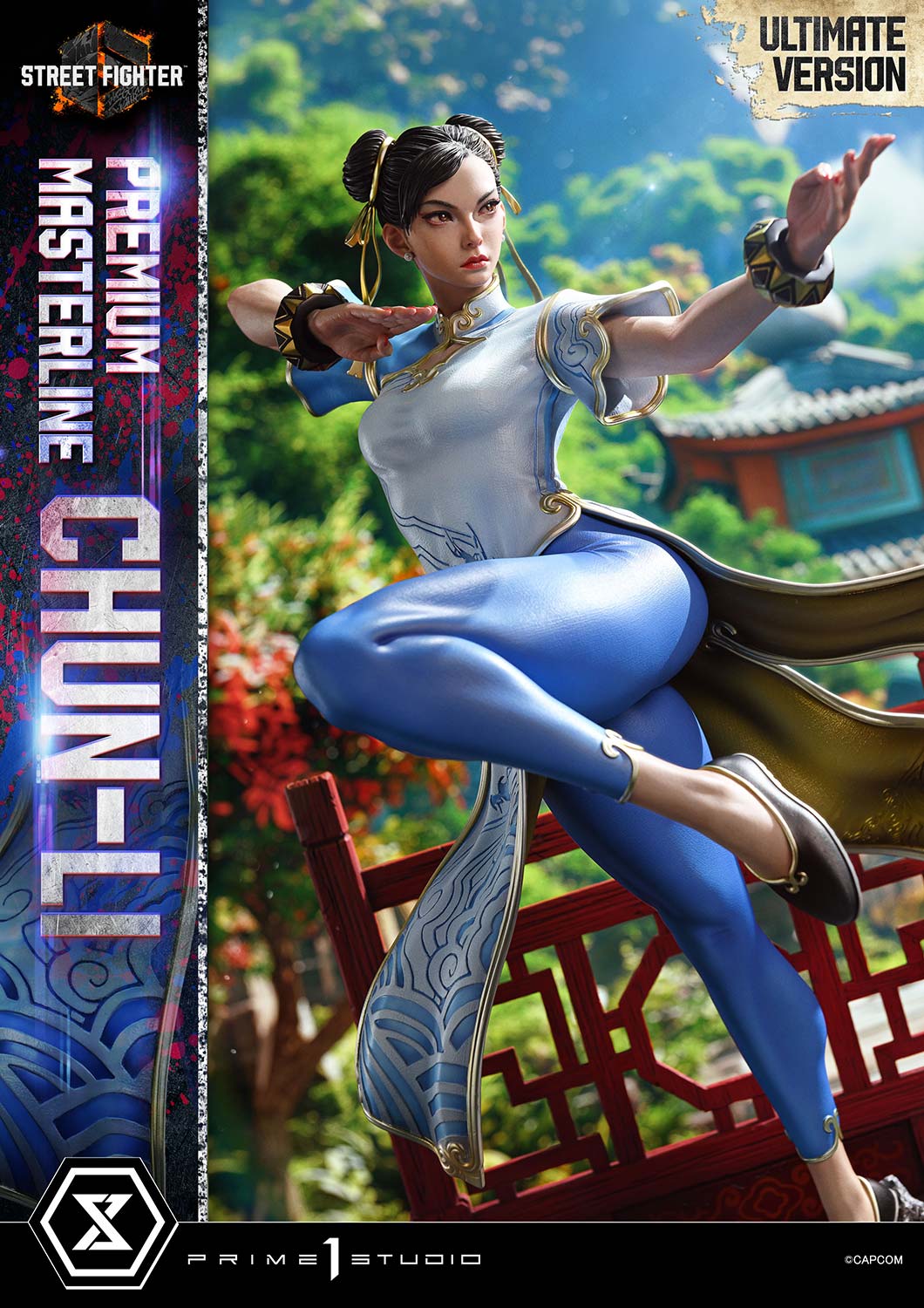 Street Fighter 6 Premium Masterline Chun-Li (Ultimate Ver.) 1/4 Scale Statue Gallery Image 12