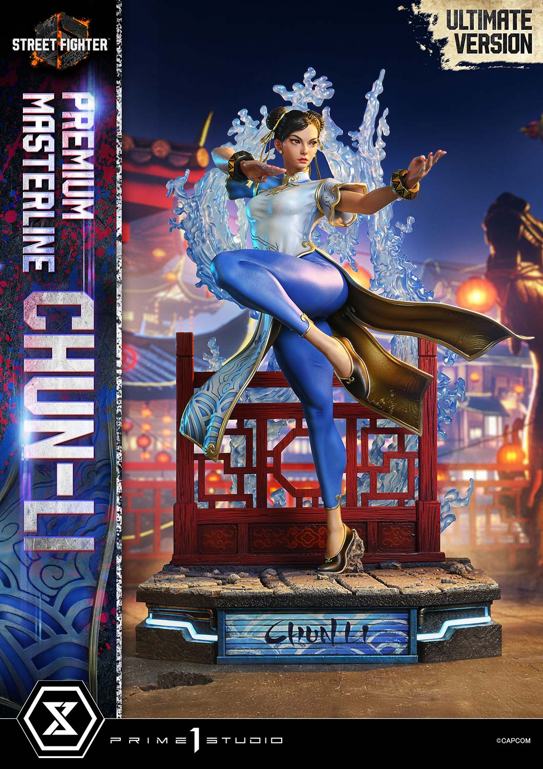 Street Fighter 6 Premium Masterline Chun-Li (Ultimate Ver.) 1/4 Scale Statue Gallery Image 4