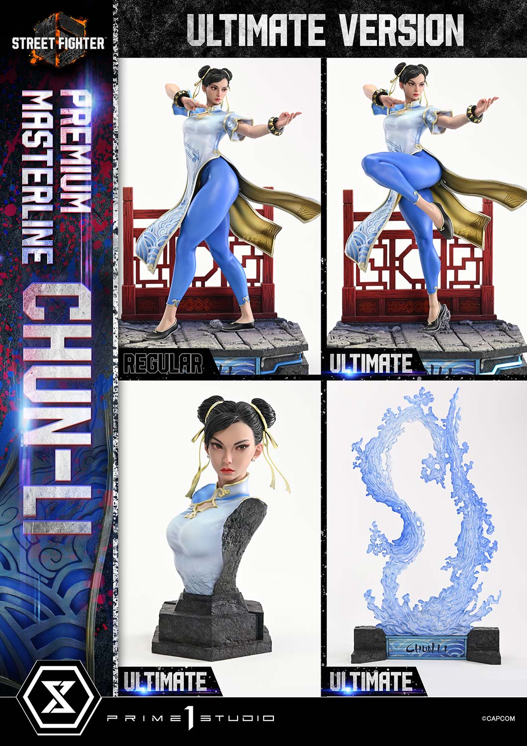 Street Fighter 6 Premium Masterline Chun-Li (Ultimate Ver.) 1/4 Scale Statue Gallery Image 59