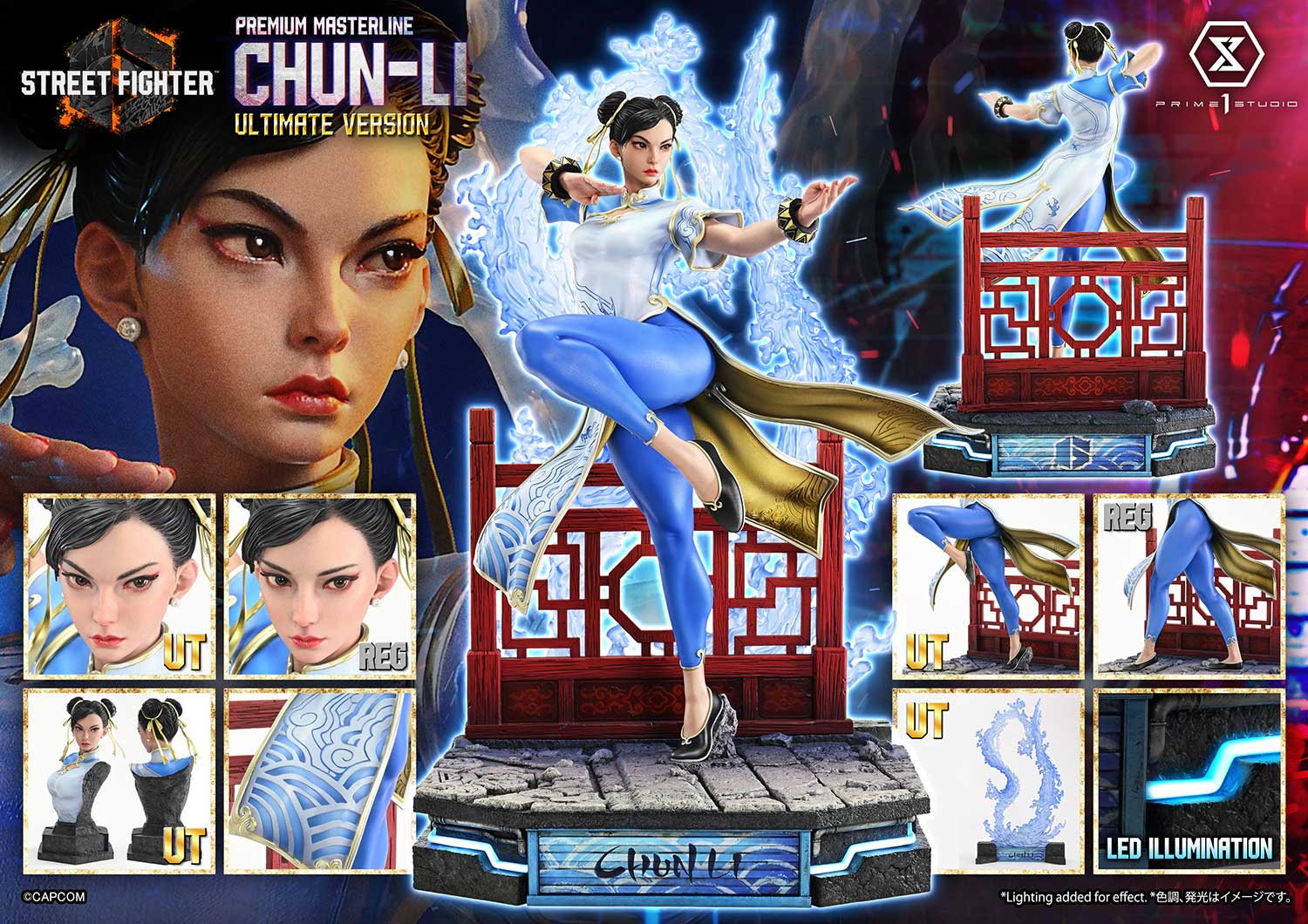 Street Fighter 6 Premium Masterline Chun-Li (Ultimate Ver.) 1/4 Scale Statue Gallery Image 74