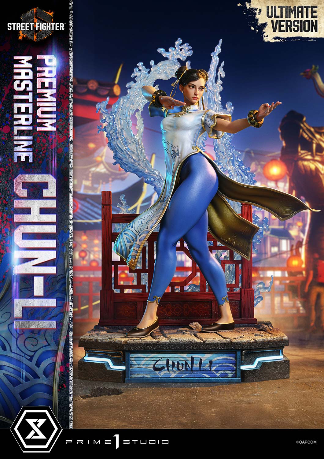Street Fighter 6 Premium Masterline Chun-Li (Ultimate Ver.) 1/4 Scale Statue Gallery Image 5