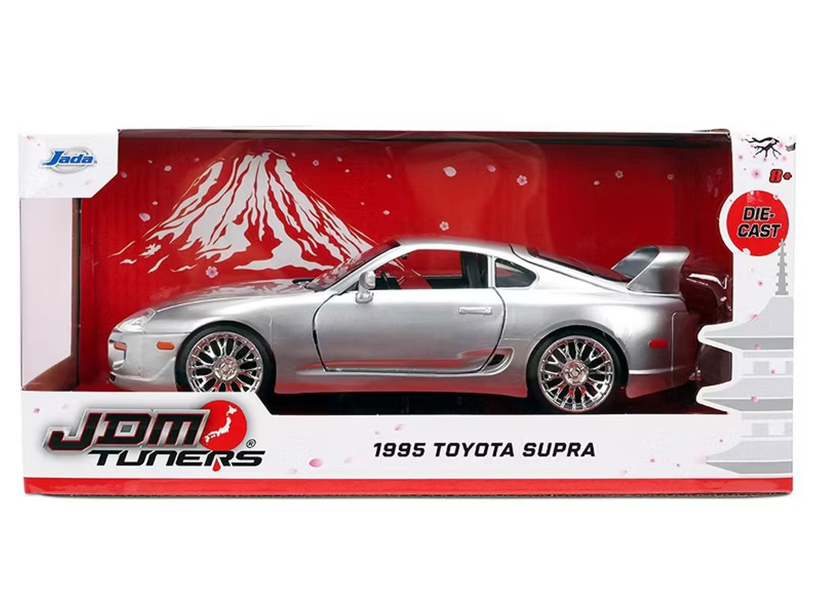 Japan's Domestic Market 1995 Toyota Supra 1/24 Scale Die-Cast Model