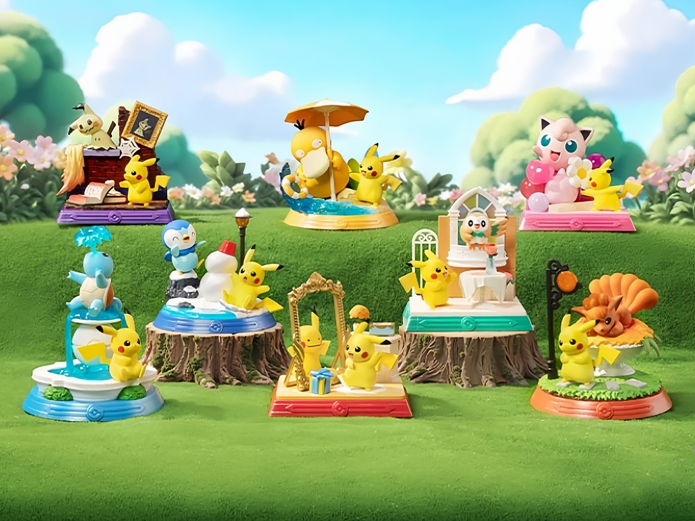 Pokemon Pikachu and Friends Series 1 Box of 8 Random Figures