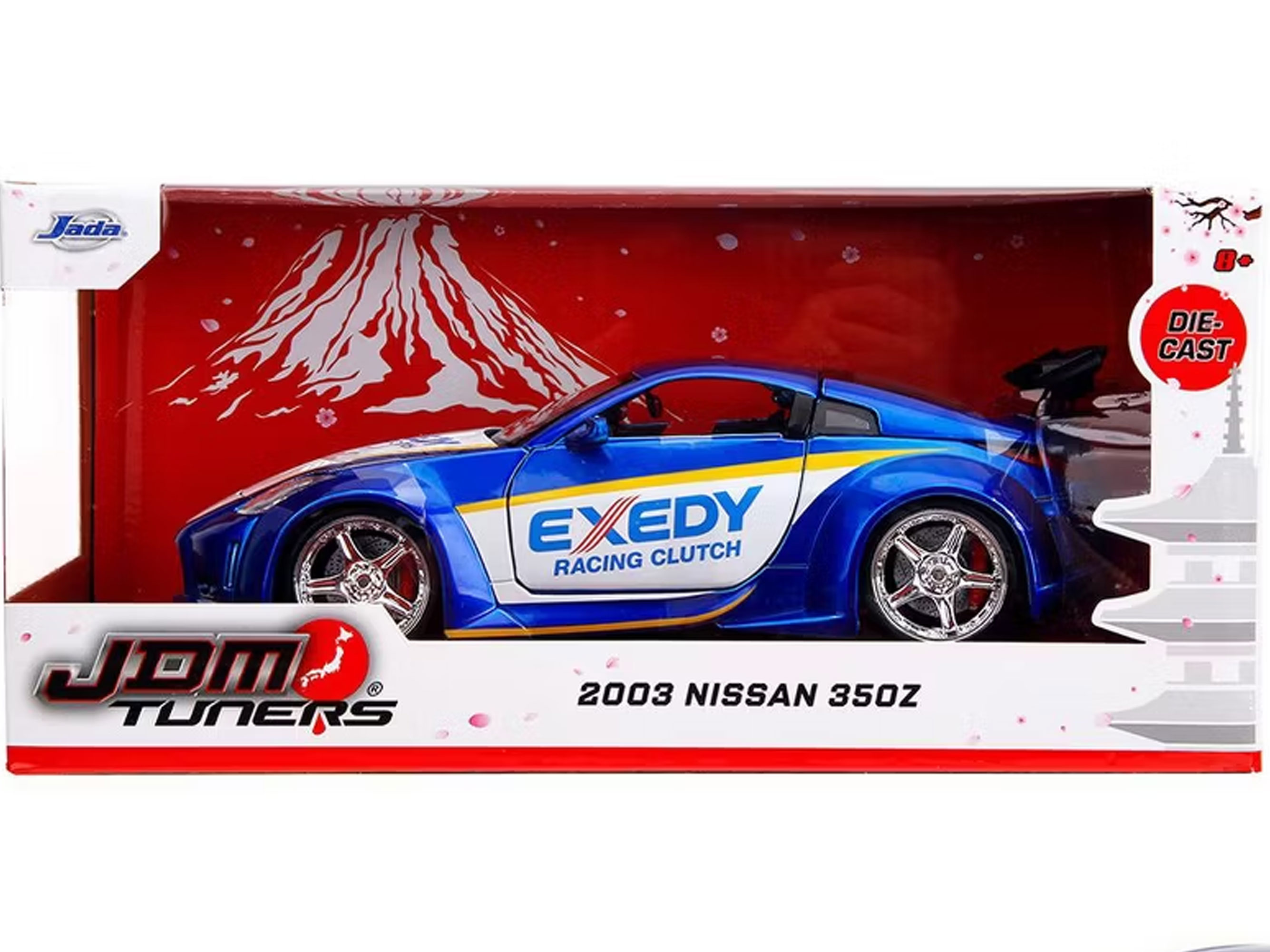 Japan's Domestic Market 2003 Nissan 350Z 1/24 Scale Die-Cast Model