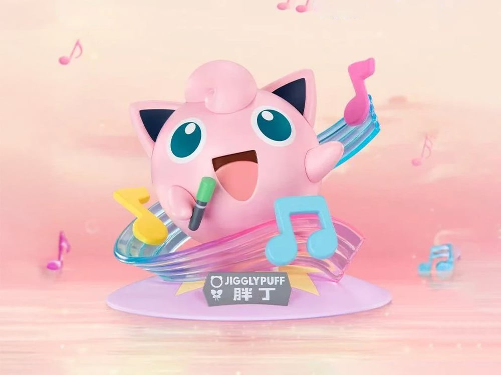 Pokemon Twinkmont Jigglypuff Figure