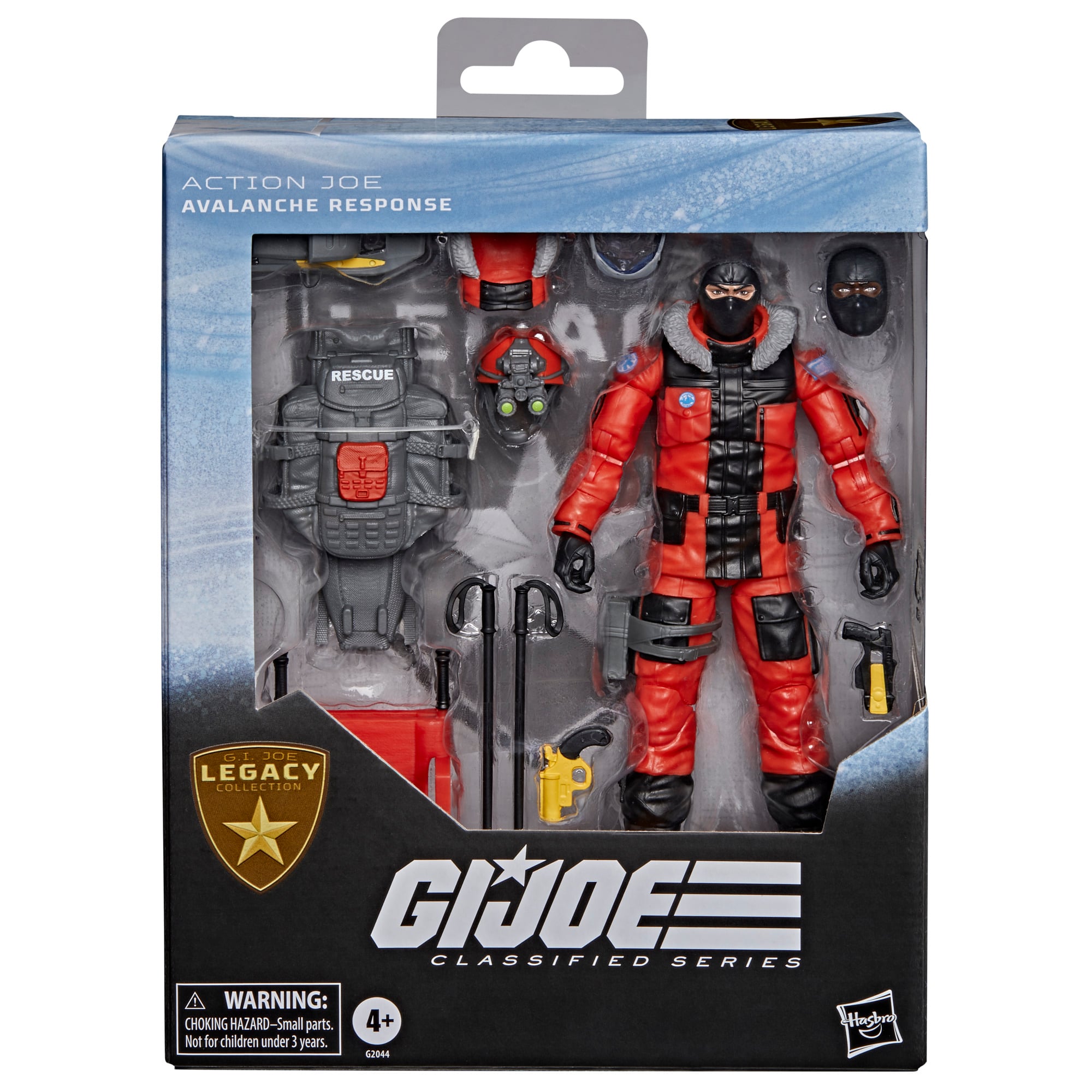 G.I. Joe Classified Series Legacy Collection Action Joe (Avalanche Response) Action Figure Gallery Image 7