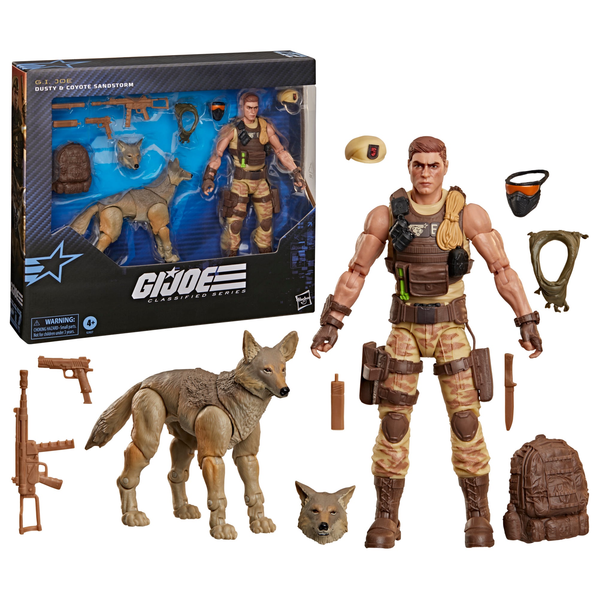 G.I. Joe Classified Series #217 Dusty & Coyote Sandstorm Action Figure Set Gallery Image 15