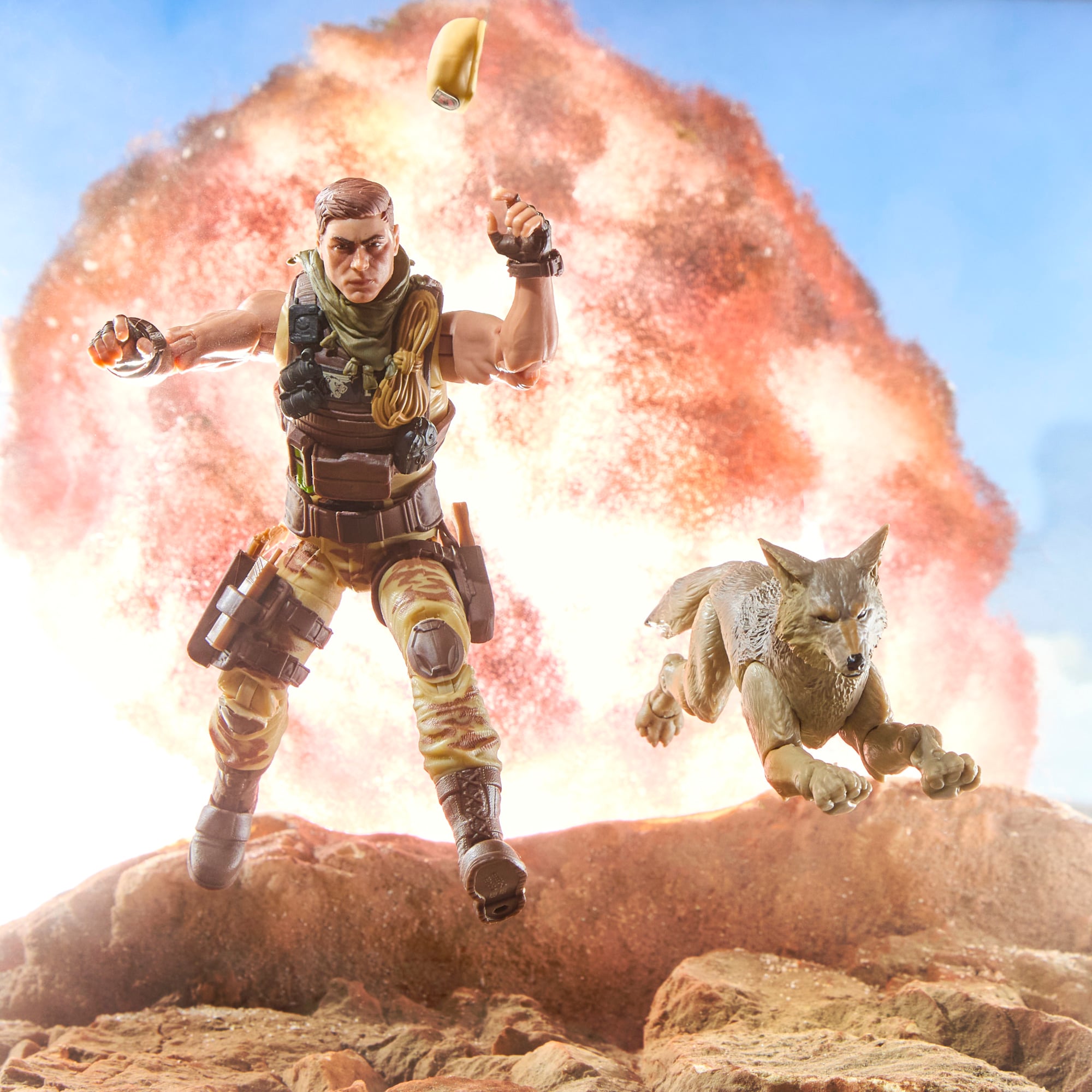 G.I. Joe Classified Series #217 Dusty & Coyote Sandstorm Action Figure Set Gallery Image 11