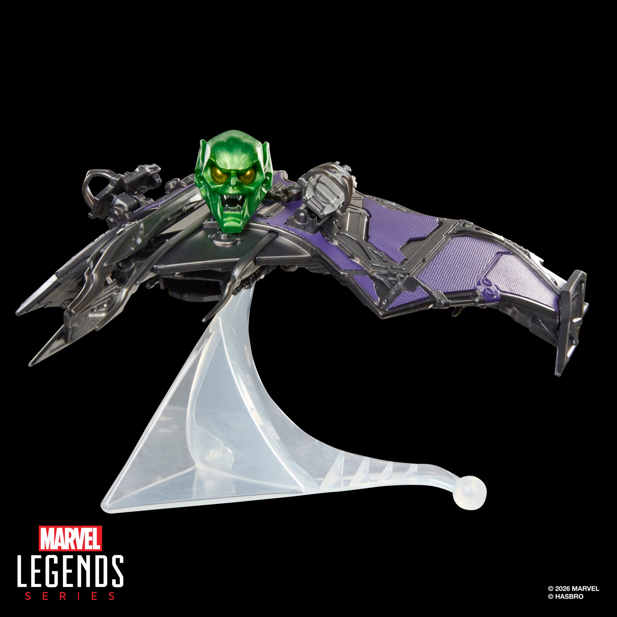 Spider-Man: No Way Home Marvel Legends Green Goblin Action Figure and Glider Set Gallery Image 10