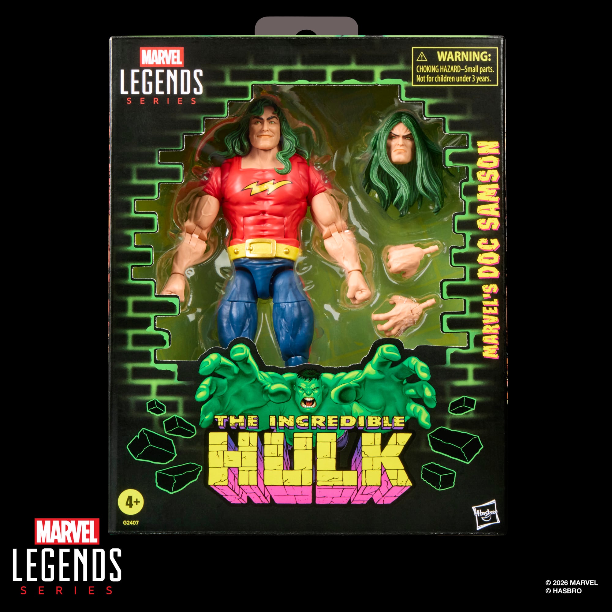 The Incredible Hulk Marvel Legends Marvel's Doc Samson Action Figure Gallery Image 9
