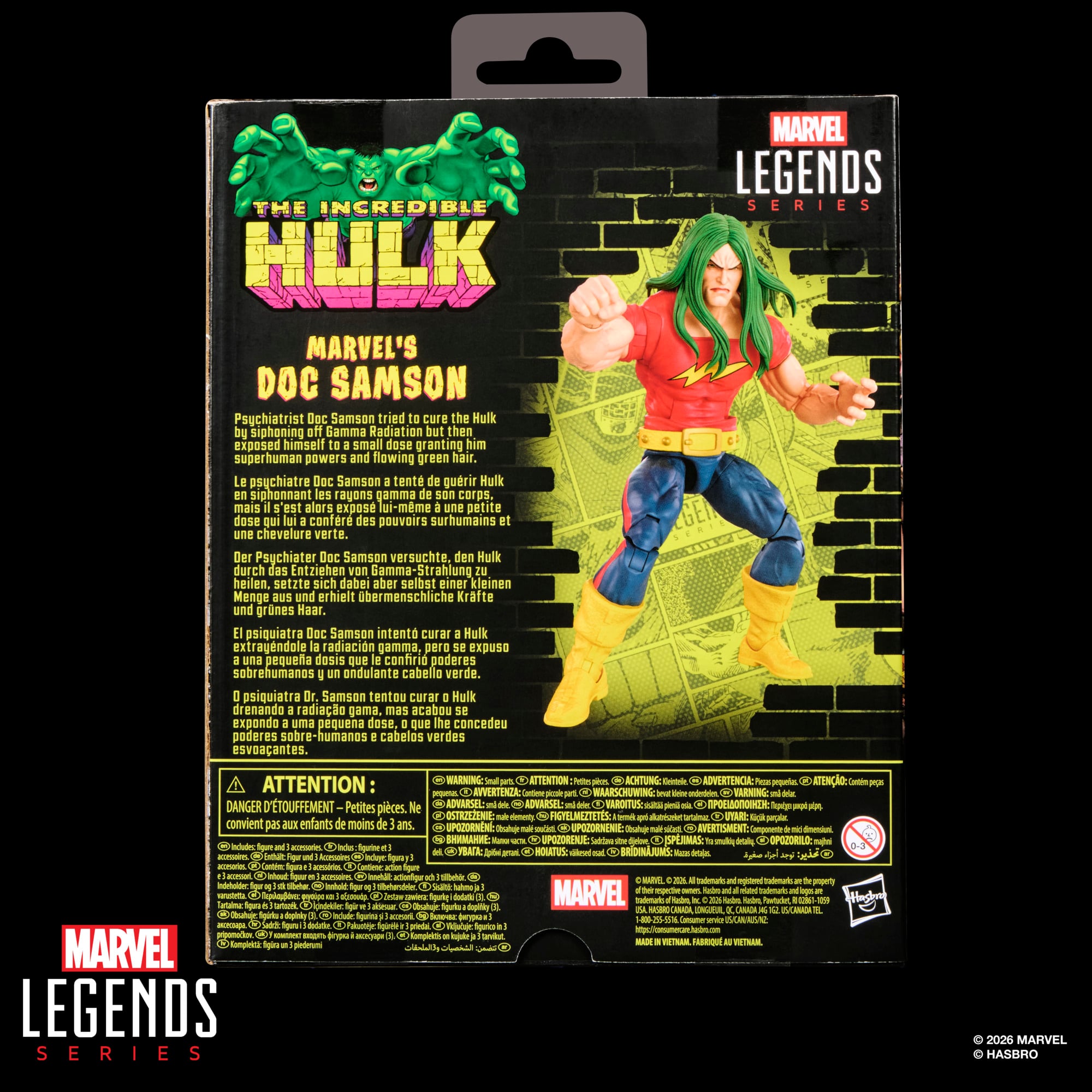 The Incredible Hulk Marvel Legends Marvel's Doc Samson Action Figure Gallery Image 10